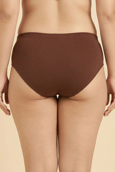 Zivame Medium Rise Full Coverage Hipster Panty (Pack of 2) - Multicolor — image 7
